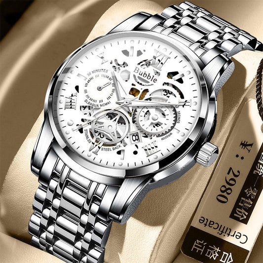Montre à quartz automatique de luxe haut de gamme et abordable